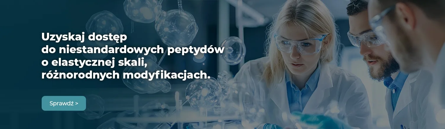 Uzyskaj dostęp do niestandardowych peptydów.