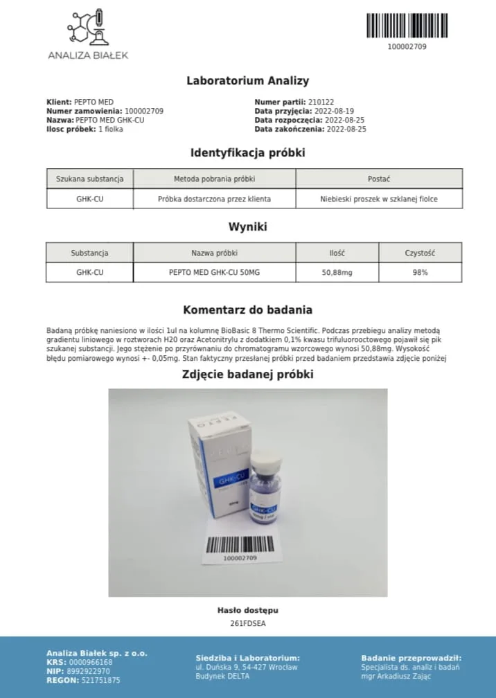 GHK-Cu 50mg - zdjęcie 2